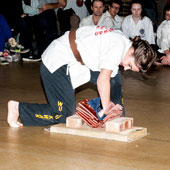 Rachel Punching 5 tiles